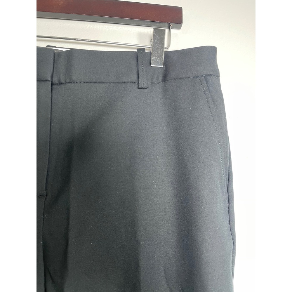 TALBOTS Freeport Straight Leg Dress Pants Black Size 12 NEW Career Minimalist - Picture 5 of 10